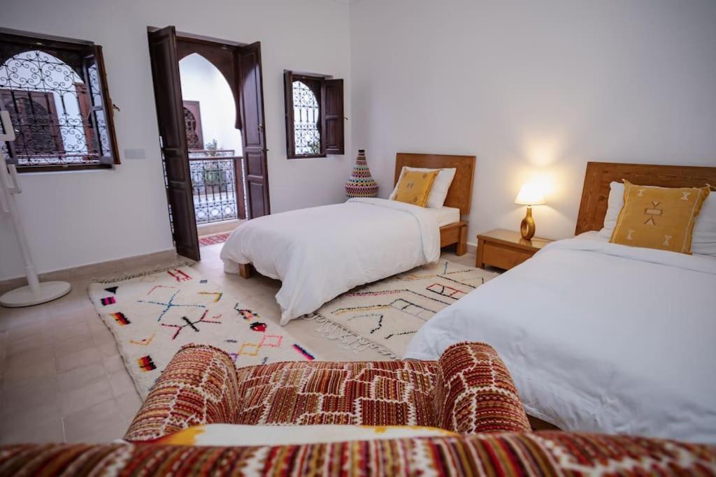 מרקש Paisible Riad Privatif Au Coeur De Marrakech מראה חיצוני תמונה